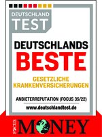 Deutschlands Beste Gesetzliche Krankenkasse 2022